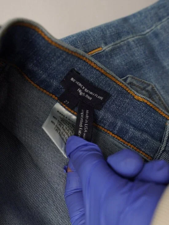 Veronica Beard Beverly High Waist Skinny Flare Leg Jeans Size 27 - Picture 8 of 13